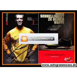 Autogramm Fussball | SC Freiburg | 2009 | Simon POUPLIN