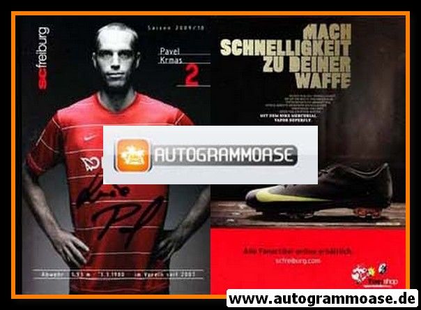 Autogramm Fussball | SC Freiburg | 2009 | Pavel KRMAS