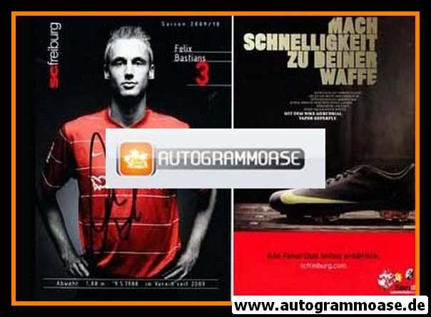 Autogramm Fussball | SC Freiburg | 2009 | Felix BASTIANS