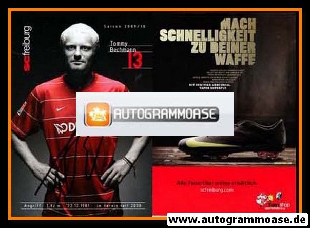 Autogramm Fussball | SC Freiburg | 2009 | Tommy BECHMANN