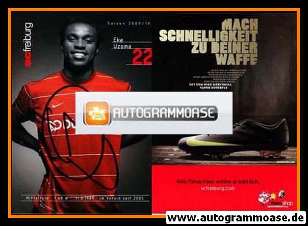 Autogramm Fussball | SC Freiburg | 2009 | Eke UZOMA