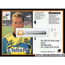 Autogramm Fussball | Eintracht Frankfurt | 1994 | Andreas KÖPKE