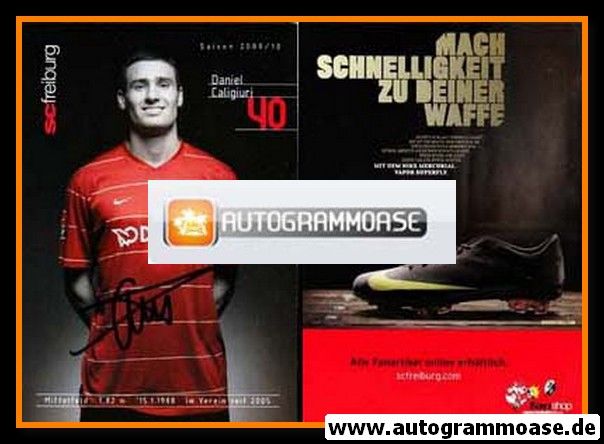 Autogramm Fussball | SC Freiburg | 2009 | Daniel CALIGIURI