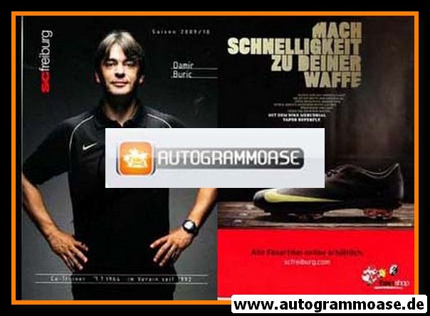 Autogramm Fussball | SC Freiburg | 2009 | Damir BURIC