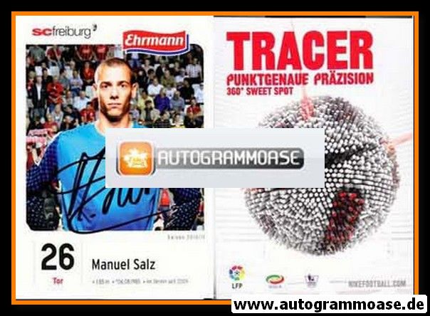 Autogramm Fussball | SC Freiburg | 2010 | Manuel SALZ