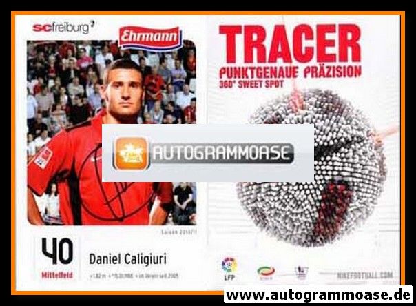 Autogramm Fussball | SC Freiburg | 2010 | Daniel CALIGIURI