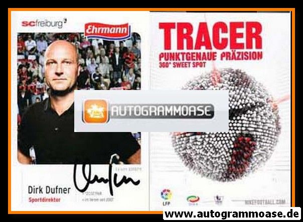 Autogramm Fussball | SC Freiburg | 2010 | Dirk DUFNER