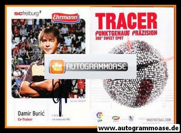 Autogramm Fussball | SC Freiburg | 2010 | Damir BURIC
