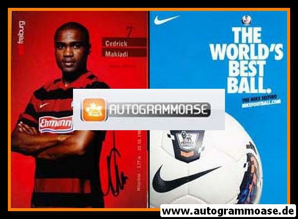 Autogramm Fussball | SC Freiburg | 2011 | Cedrick MAKIADI