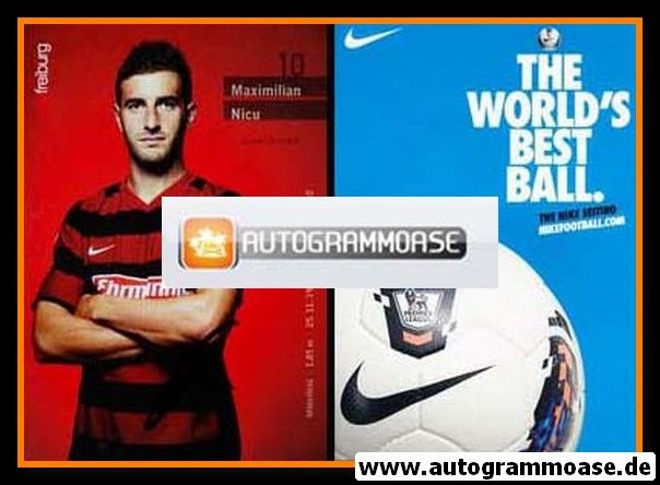 Autogramm Fussball | SC Freiburg | 2011 | Maximilian NICU