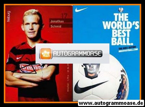 Autogramm Fussball | SC Freiburg | 2011 | Jonathan SCHMID