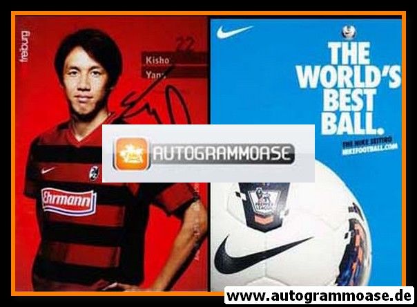 Autogramm Fussball | SC Freiburg | 2011 | Kisho YANO