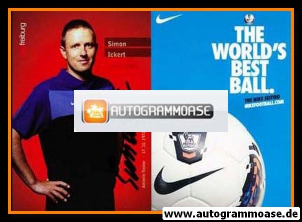 Autogramm Fussball | SC Freiburg | 2011 | Simon ICKERT