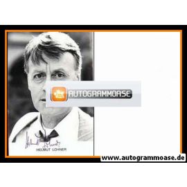 Autogramm Schauspieler | Helmut LOHNER | 1980er (Portrait SW)