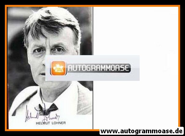 Autogramm Schauspieler | Helmut LOHNER | 1980er (Portrait SW)