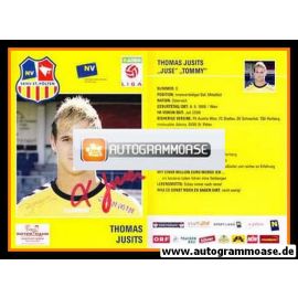 Autogramm Fussball | SKN St. Pölten | 2008 | Thomas JUSITS