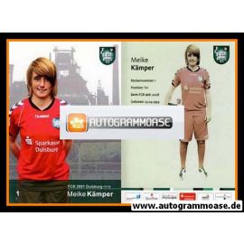 Autogramm Fussball (D) | FCR 2001 Duisburg | 2011-1 | Meike KÄMPER