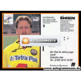 Autogramm Fussball | Eintracht Frankfurt | 1995 | Uwe BINDEWALD