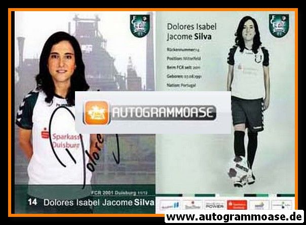 Autogramm Fussball (Damen) | FCR 2001 Duisburg | 2011-1 | Dolores Isabel Jacome SILVA