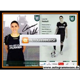 Autogramm Fussball (D) | FCR 2001 Duisburg | 2011-2 | Laura NEBOLI