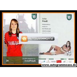 Autogramm Fussball (D) | FCR 2001 Duisburg | 2011-2 | Anke PREUSS