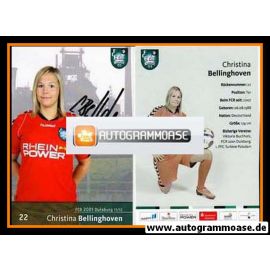 Autogramm Fussball (D) | FCR 2001 Duisburg | 2011-2 | Christina BELLINGHOVEN