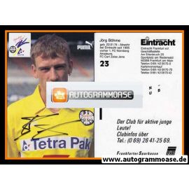 Autogramm Fussball | Eintracht Frankfurt | 1995 | Jörg BÖHME 