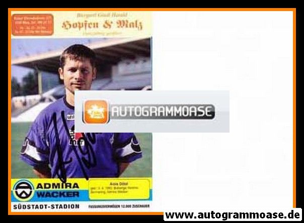 Autogramm Fussball | FC Admira Wacker Wien | 1995 | Alois DÖTZL