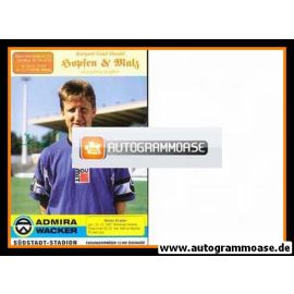 Autogramm Fussball | FC Admira Wacker Wien | 1995 | Walter KNALLER