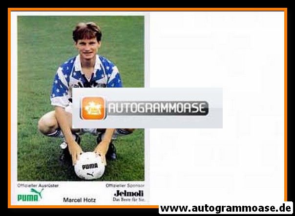 Autogramm Fussball | FC Zürich | 1990 | Marcel HOTZ