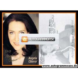 Autogramm Film (USA) | Angela OBERER | 2010er (Portrait Color) "The Identity"