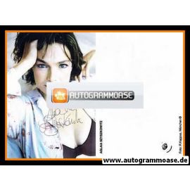 Autogramm Schauspieler | Aglaia SZYSZKOWITZ | 2000er (Portrait Color) Kappus