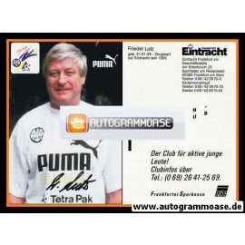 Autogramm Fussball | Eintracht Frankfurt | 1995 | Friedel LUTZ