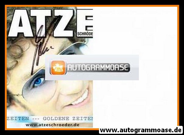 Autogramm Comedy | Atze SCHRÖDER | 2003 "Goldene Zeiten" (Portrait Color)