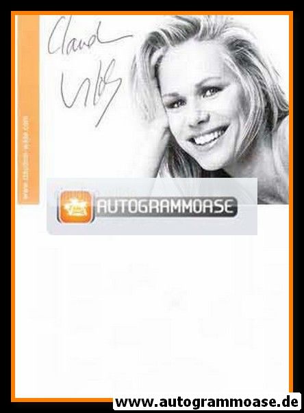 Autogramm Schauspieler | Claudine WILDE | 2000er (Portrait SW Website)