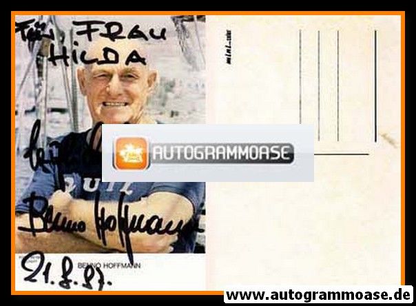 Autogramm Schauspieler | Benno HOFFMANN | 1980er (Portrait Color) 
