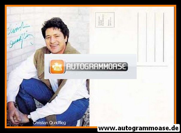 Autogramm Schauspieler | Christian QUADFLIEG | 1990er (Portrait Color Westermeier)