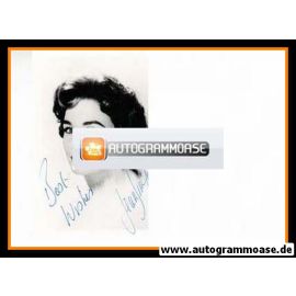 Autogramm Film (USA / UK) | Jean SIMMONS | 1960er (Portrait SW)
