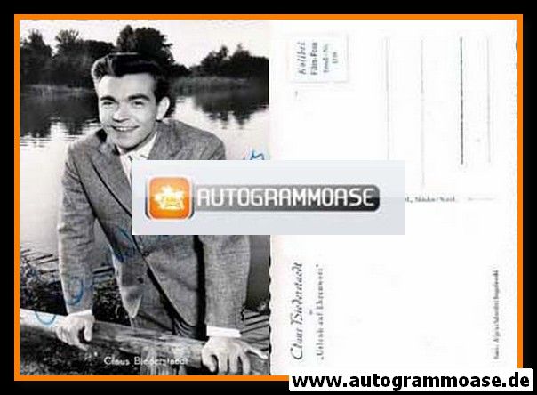 Autogramm Film | Claus BIEDERSTAEDT | 1955 "Urlaub Auf Ehrenwort" (Kolibri Nr. 1739)