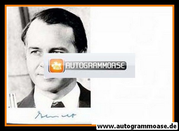 Autogramm Politik | CDU | Ernst ALBRECHT | 1970er (Portrait SW) 2
