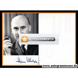 Autogramm Politik | CDU | Hans KATZER | 1960er (Portrait SW)