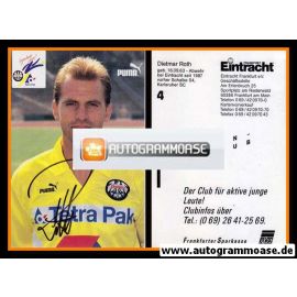 Autogramm Fussball | Eintracht Frankfurt | 1995 | Dietmar ROTH