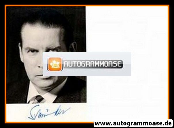 Autogramm Politik | CDU | Gerhard SCHRÖDER | 1960er (Portrait SW) 1