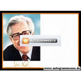 Autogramm Politik | CDU | Bernhard VOGEL | 1980er (Portrait Color) 2