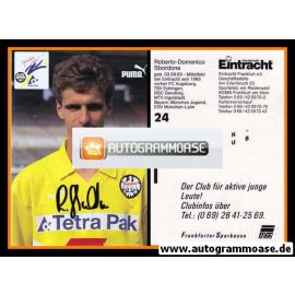 Autogramm Fussball | Eintracht Frankfurt | 1995 | Nico SBORDONE