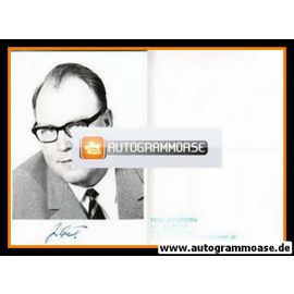 Autogramm Politik | FDP | Josef ERTL | 1970er (Portrait SW) 3