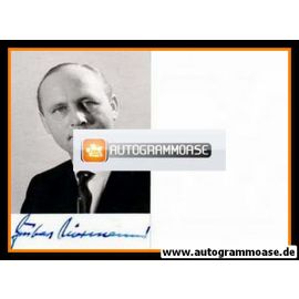 Autogramm Politik | SPD | Günter BIERMANN | 1970er (Portrait SW)