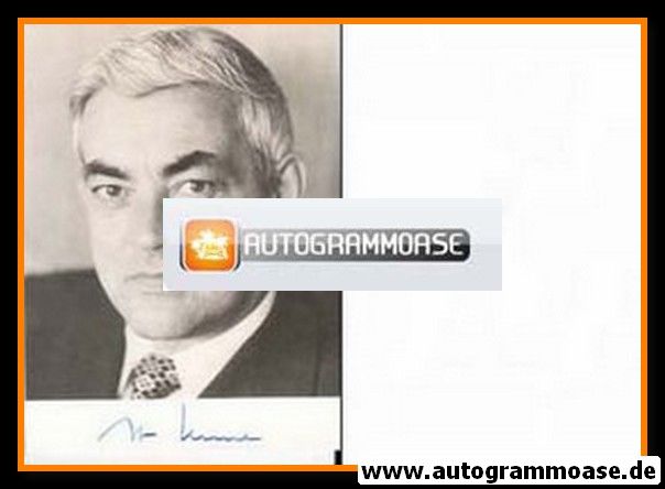 Autogramm Politik | SPD | Horst EHMKE | 1970er (Portrait SW) 2