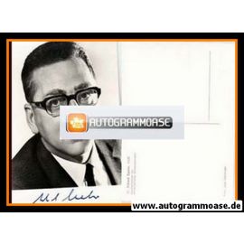 Autogramm Politik | SPD | Erhard EPPLER | 1970er Druck (Portrait SW) Darchinger