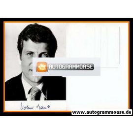 Autogramm Politik | SPD | Volker HAUFF | 1970er (Portrait SW) 2